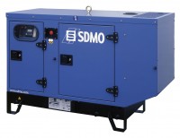 Дизельный генератор SDMO T 25KM в кожухе
