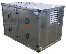 Портативный генератор SDMO TECHNIC 10000 E в контейнере с АВР